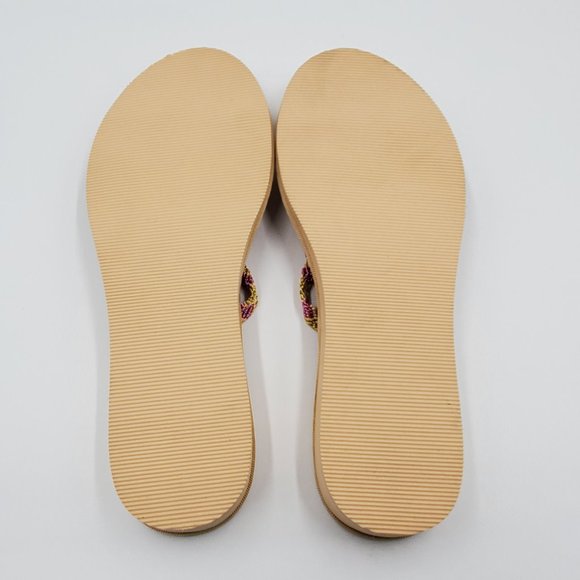 J. Crew Bamboo Mini Wedge Flip Flops - Picture 11 of 13